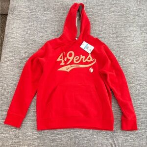 Nike San Francisco 49ers Hooded Sweatshirt Men’s size Medium NWT